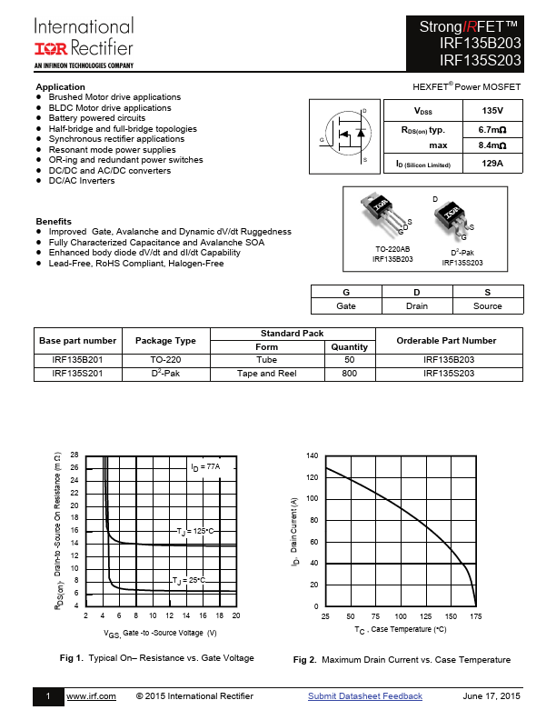 IRF135B203