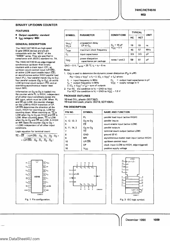 PC74HC4516