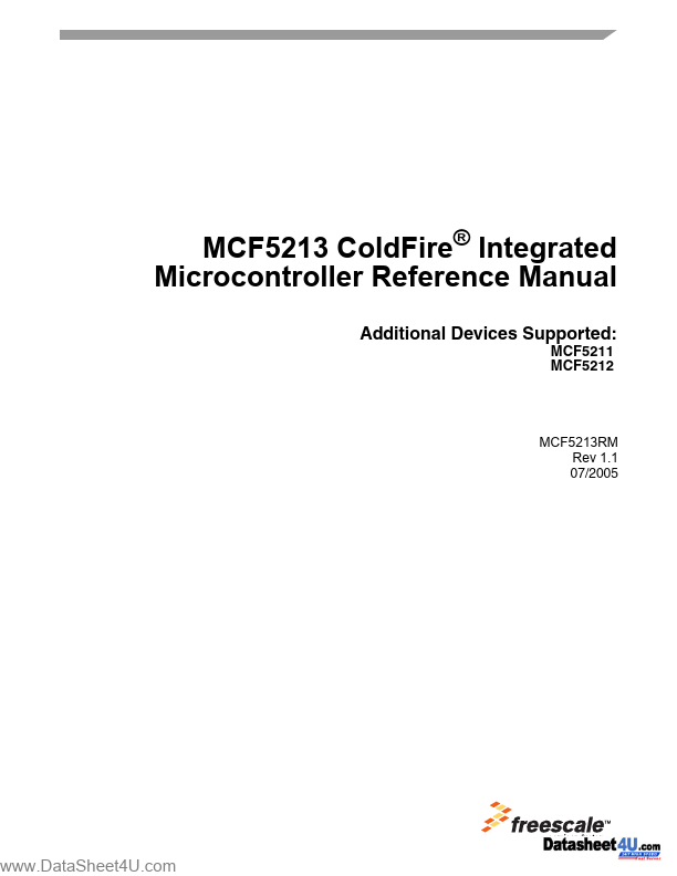 MCF5212 Freescale Semiconductor