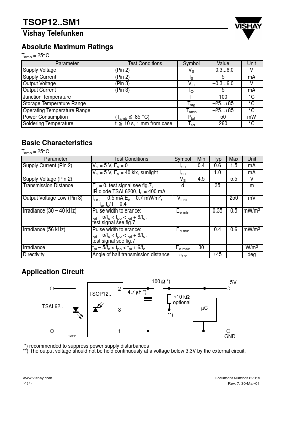 TSOP1230SM1