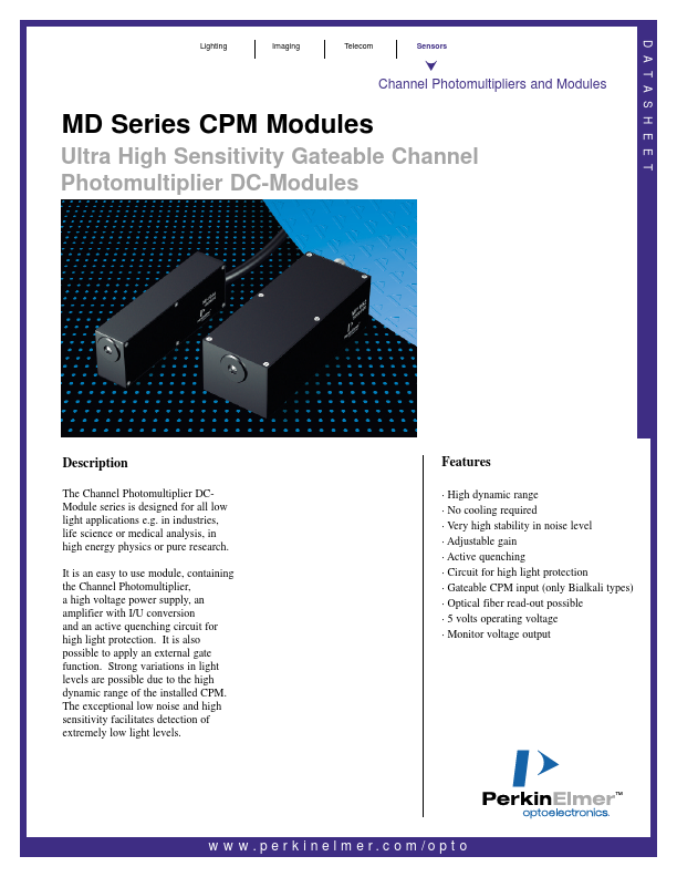 MD943 PerkinElmer Optoelectronics