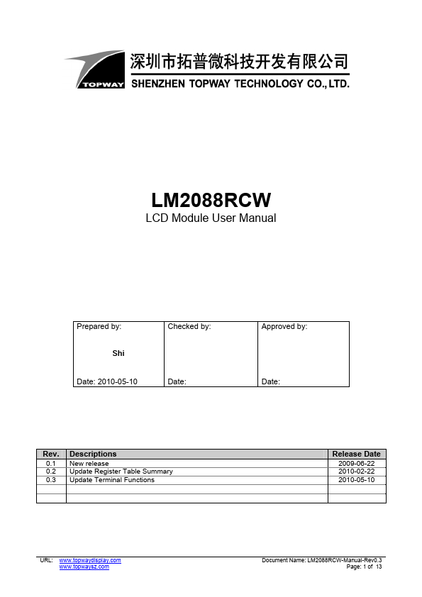 LM2088RCW