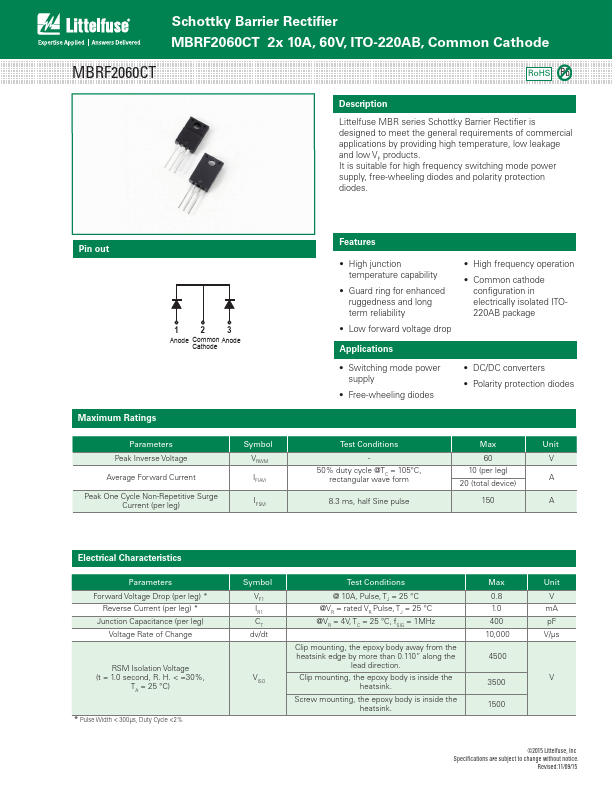 MBRF2060CT