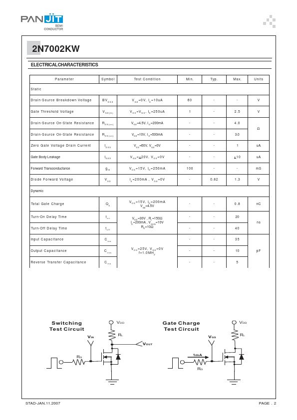 2N7002KW