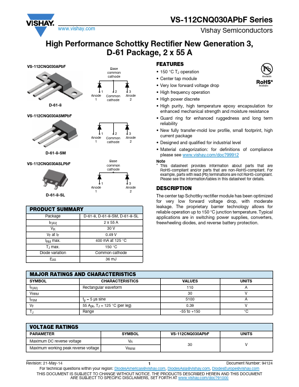 VS-112CNQ030APbF