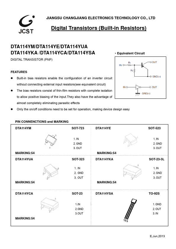 DTA114YM