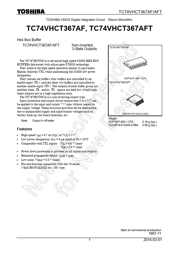 TC74VHCT367AFT