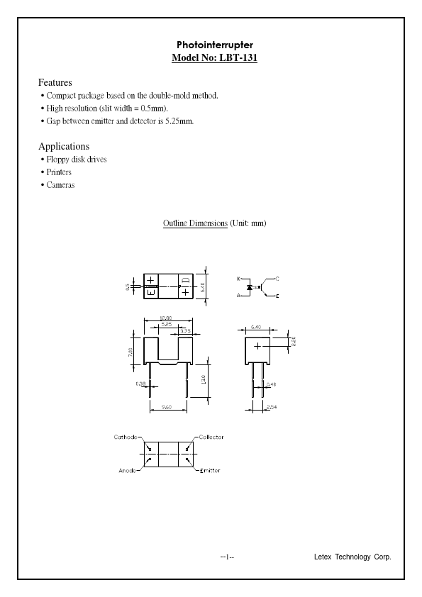 <?=LBT-131?> डेटा पत्रक पीडीएफ