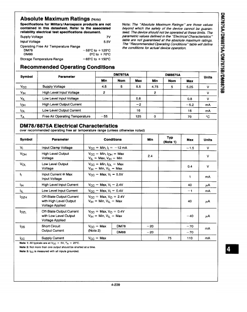 DM7875B