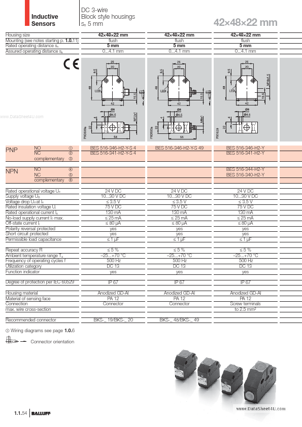 BES516-34x-H2-Y-Sx