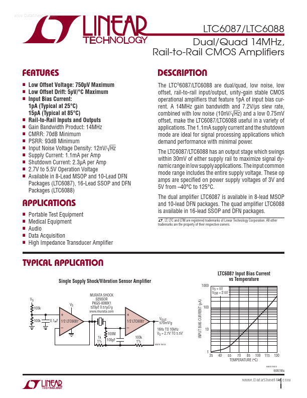 LTC6088 Linear Technology