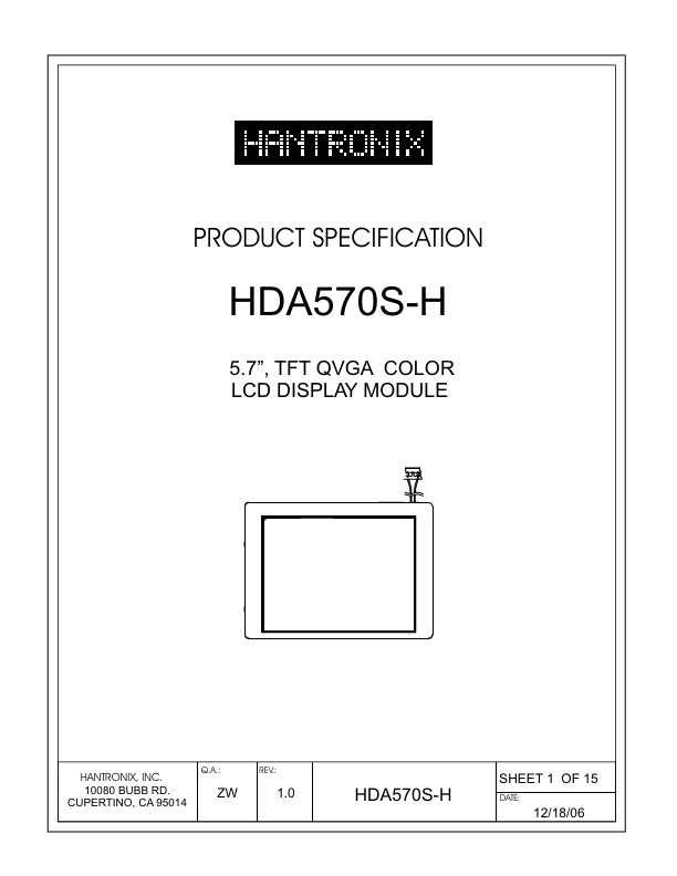 <?=HDA570S-H?> डेटा पत्रक पीडीएफ