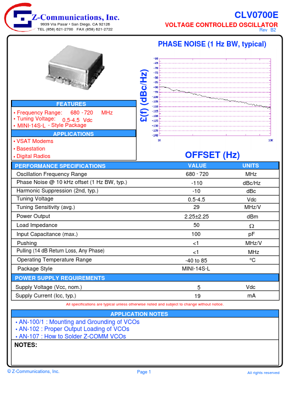 CLV0700E