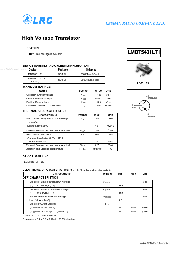 LMBT5401LT1