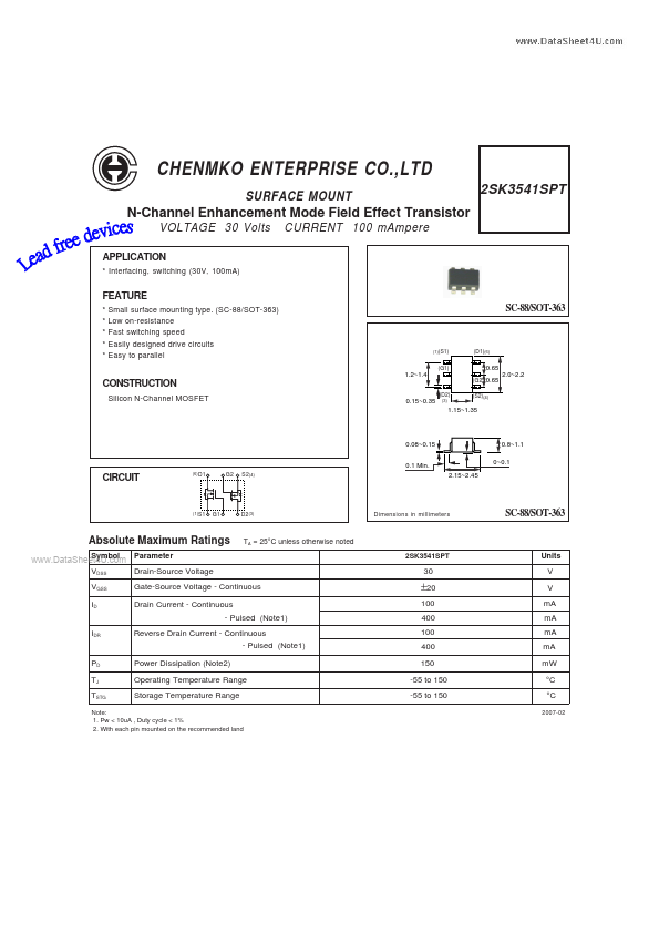 2SK3541SPT