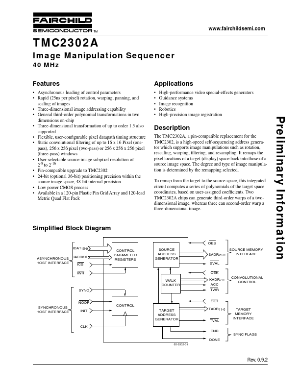 TMC2302A Fairchild Semiconductor