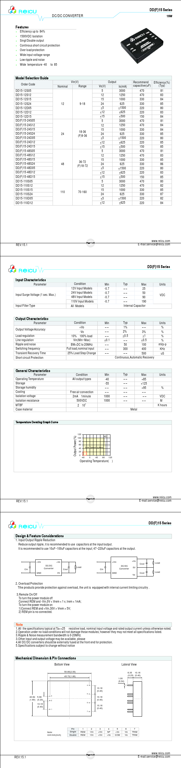 DDF15-24D12 REICU