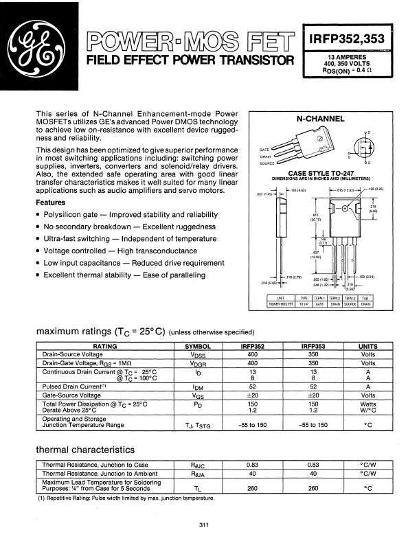 IRFP352