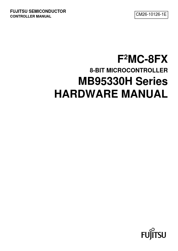 MB95F334H Fujitsu Media Devices