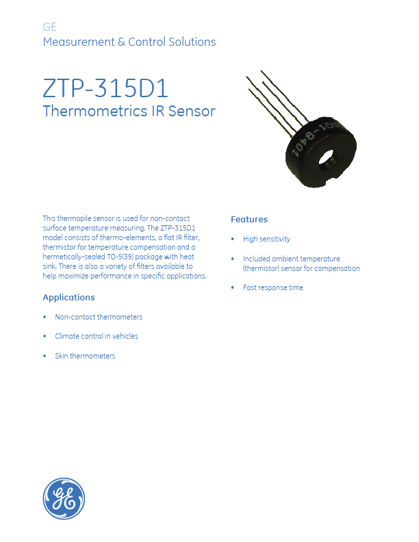ZTP-315D1 General Electric