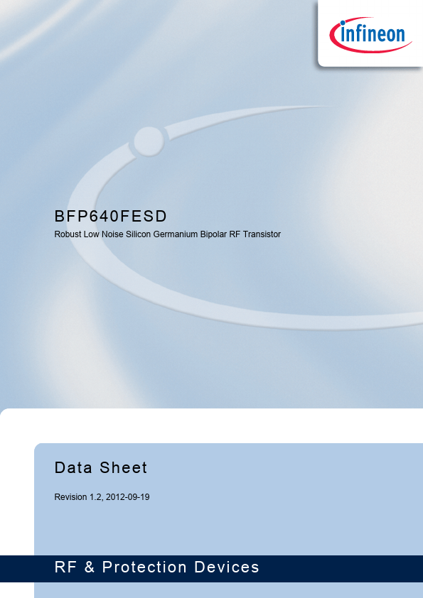 BFP640FESD Infineon