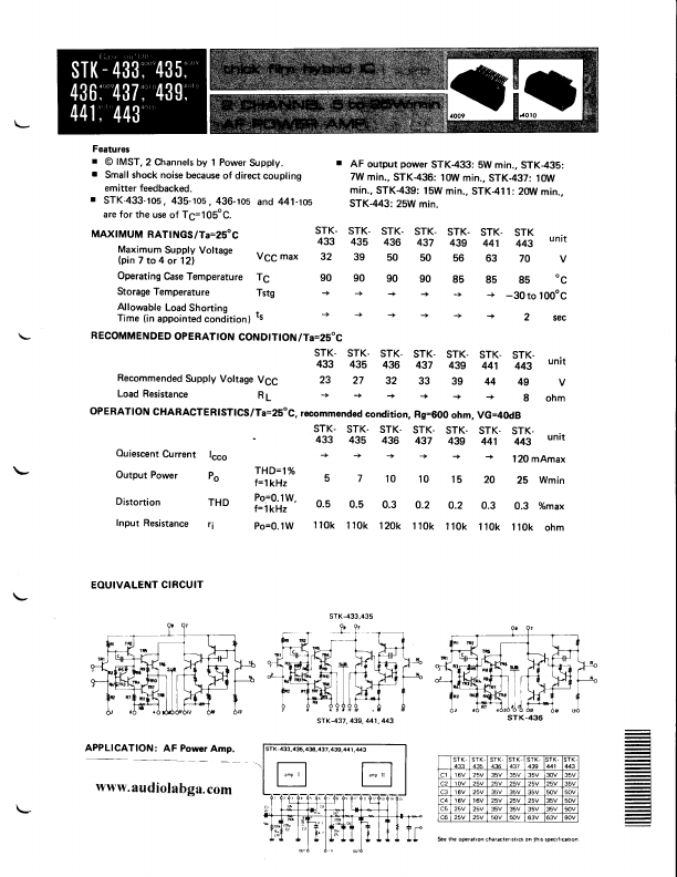 <?=STK437-xxx?> डेटा पत्रक पीडीएफ