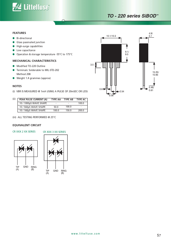 CR2353AB Littelfuse