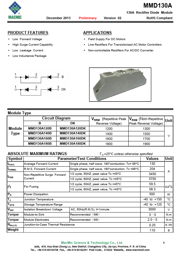 MMD130A180DK