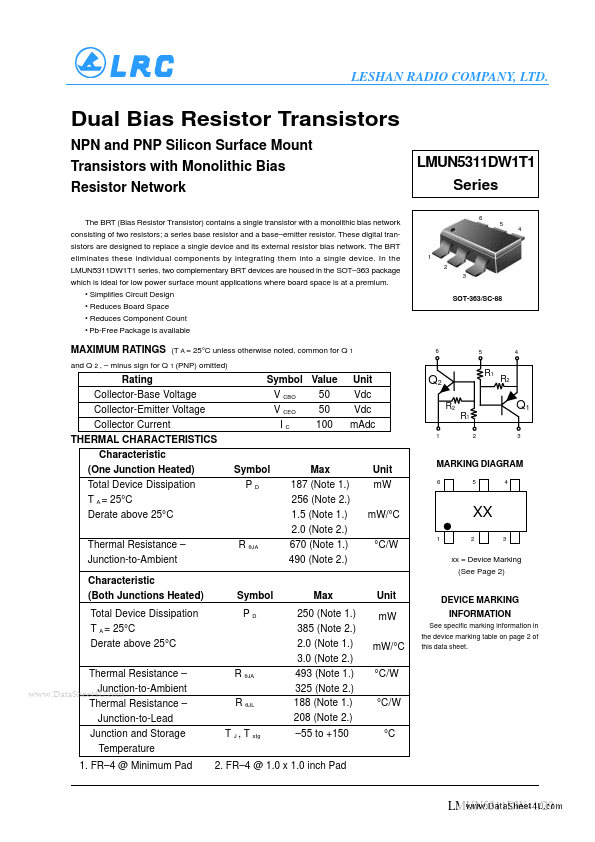 LMUN5314DW1T1