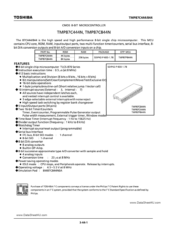 TMP87C844