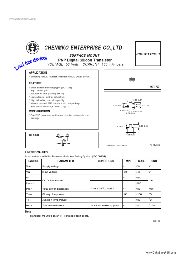 CHDTA114WMPT