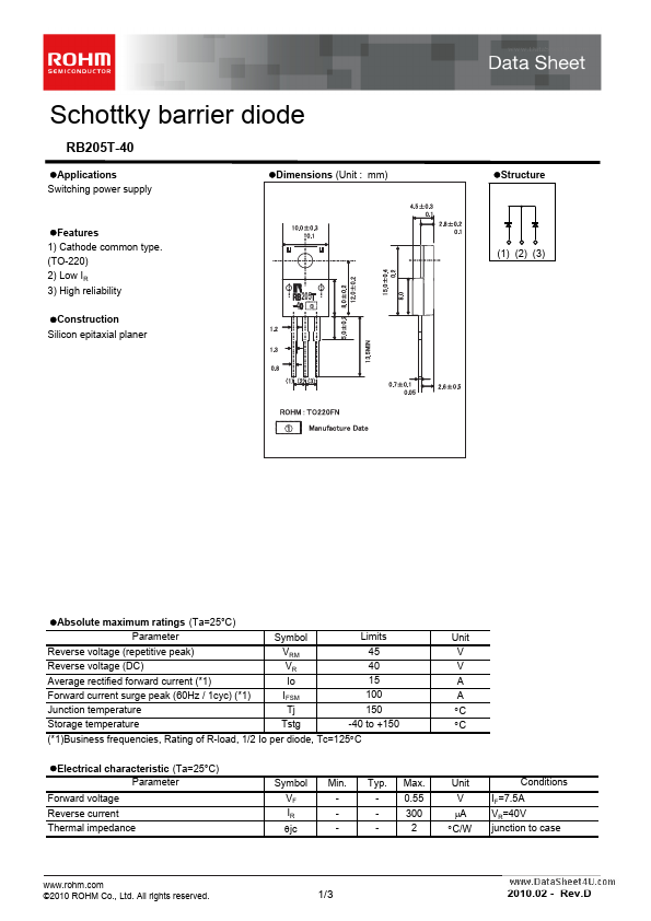 RB205T-40