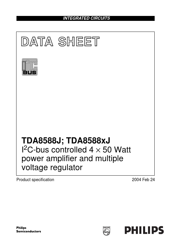 <?=TDA8588J?> डेटा पत्रक पीडीएफ