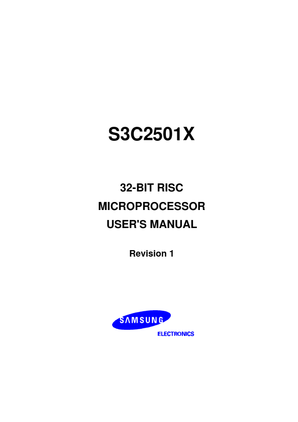 UM_S3C2501X Samsung semiconductor