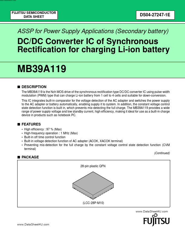 MB39A119 Fujitsu