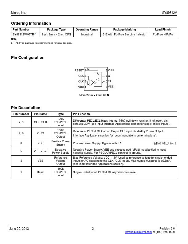 SY89312V