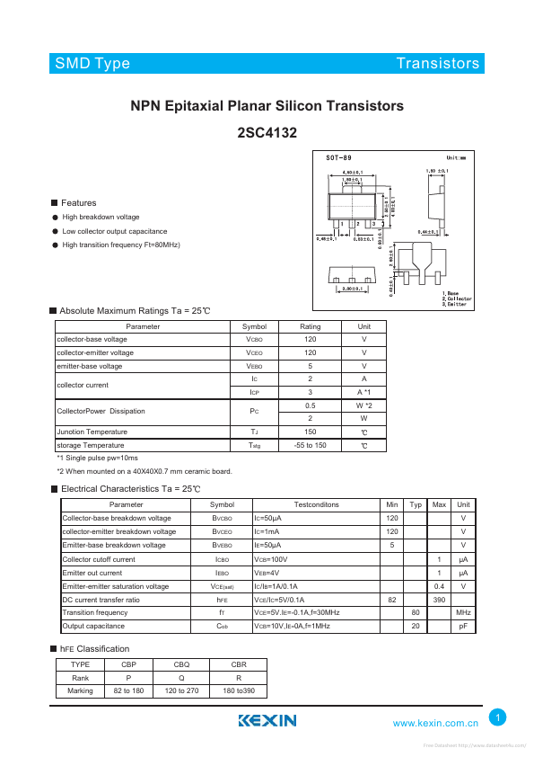 2SC4132 Kexin