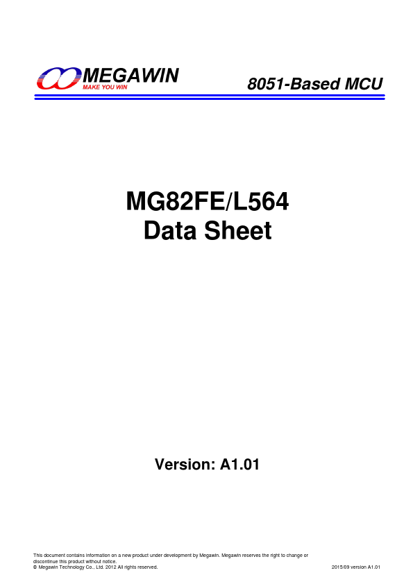 <?=MG82FL564?> डेटा पत्रक पीडीएफ