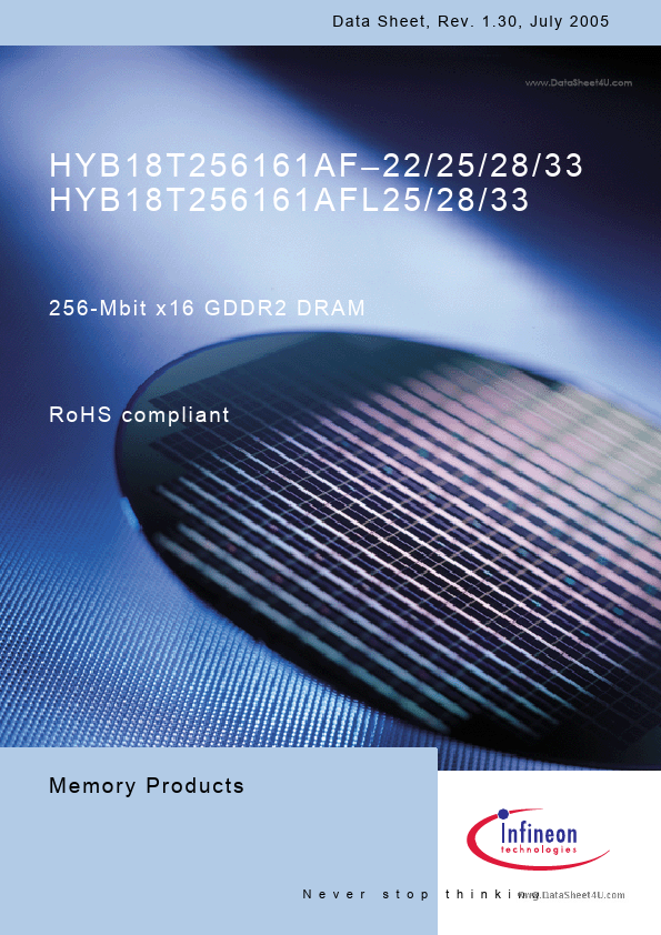 HYB18T256161AF-28 Infineon