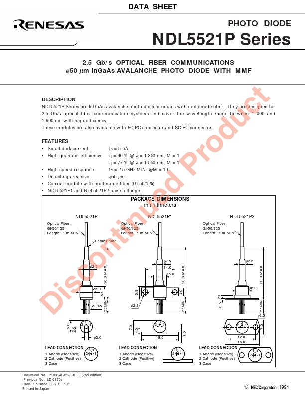 NDL5521P