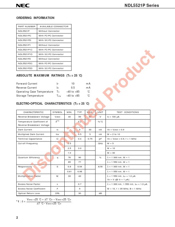 NDL5521P