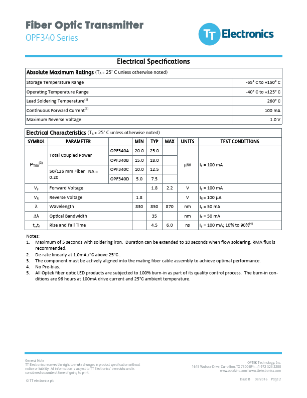 OPF340B