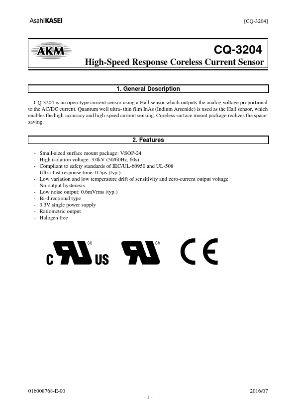 <?=CQ-3204?> डेटा पत्रक पीडीएफ