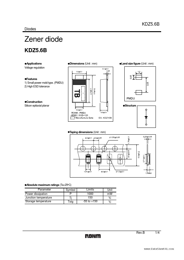 <?=KDZ5.6B?> डेटा पत्रक पीडीएफ