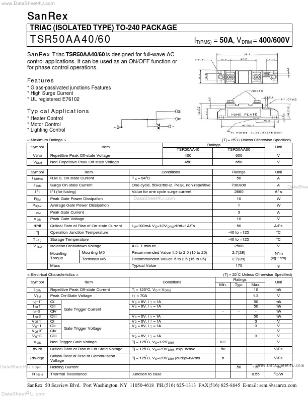 TSR50AA40