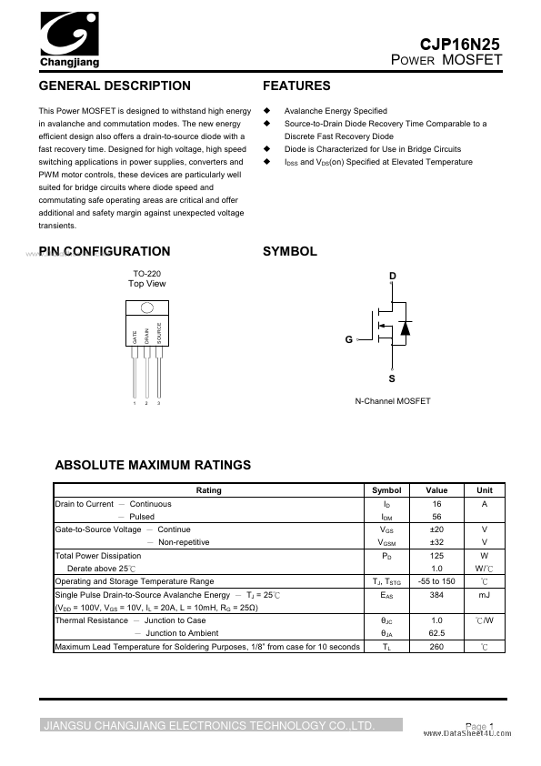 CJP16N25