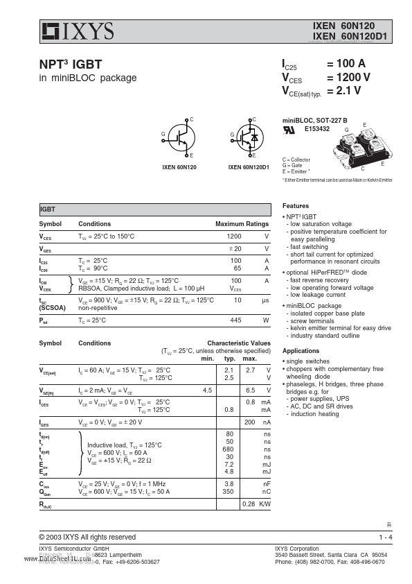 IXEN60N120D1