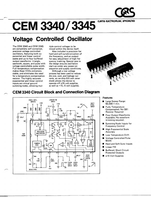 CEM3340 ETC