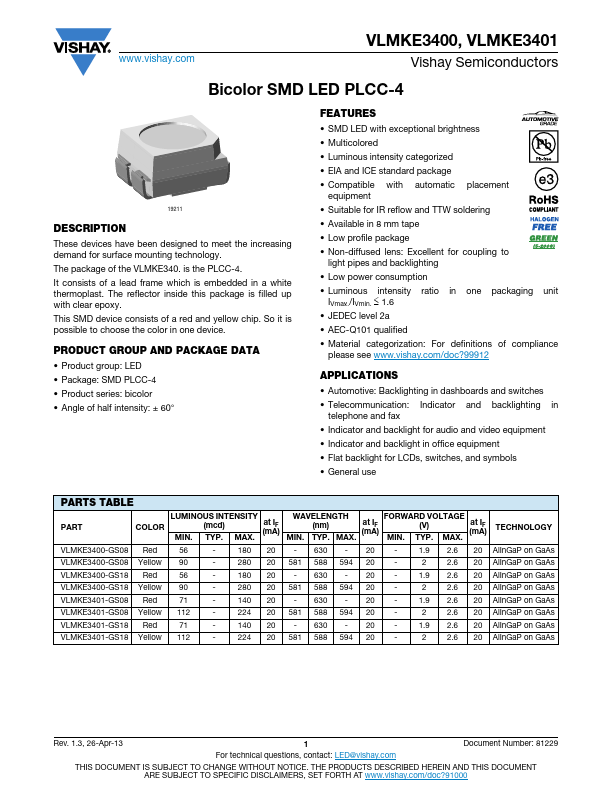 VLMKE3400