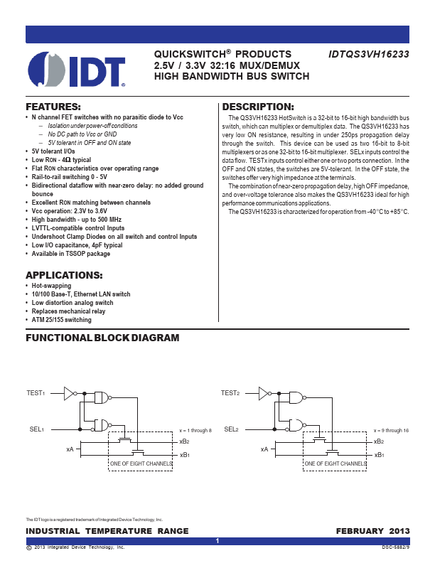 IDTQS3VH16233